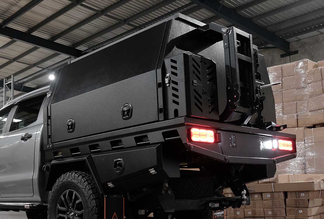H-TRAY 07 SERIES DUAL CAB TRAY & CANOPY COMBO - Image 4