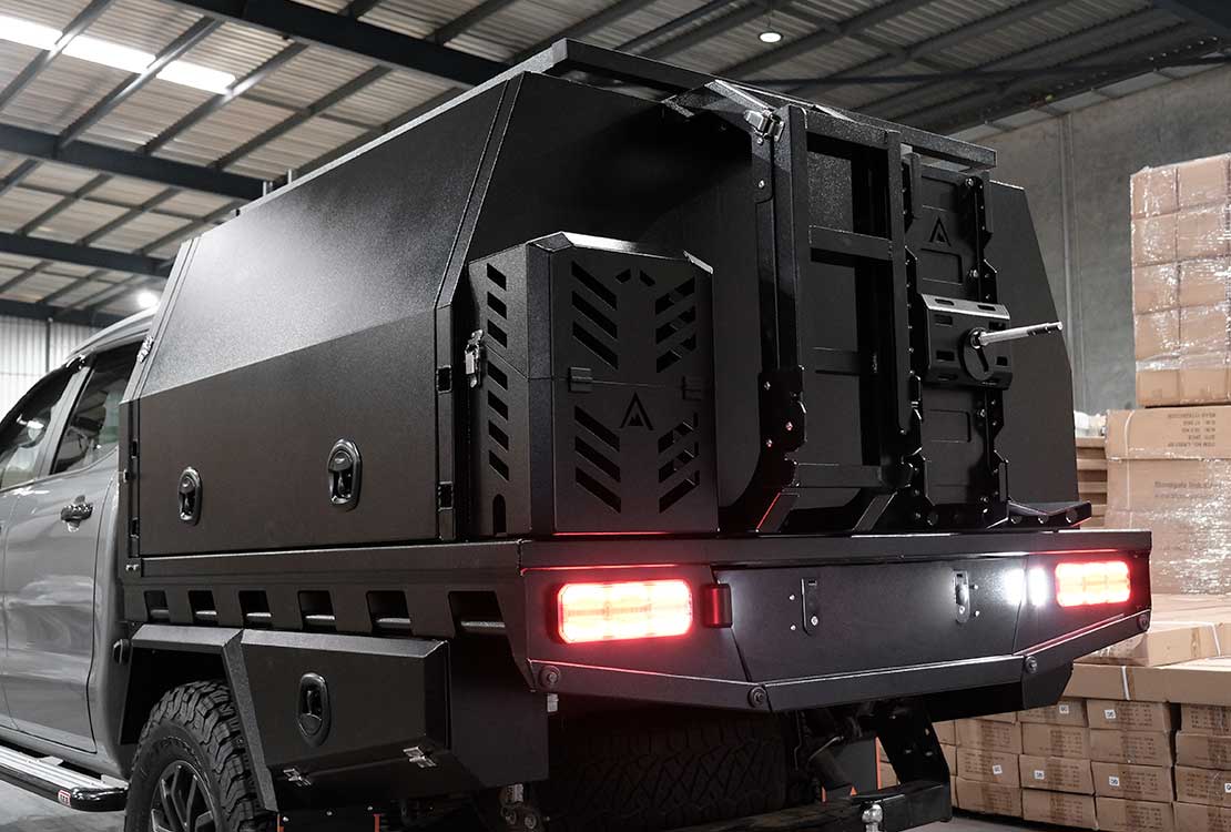 H-TRAY 07 SERIES DUAL CAB TRAY & CANOPY COMBO - Image 2