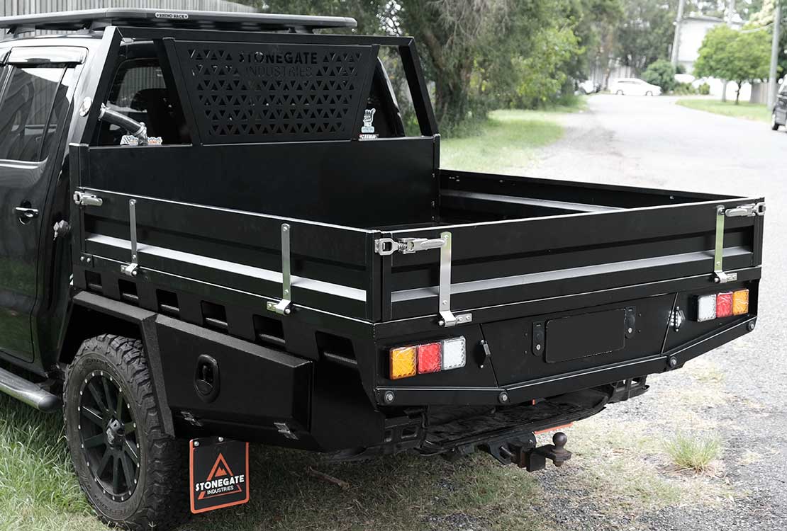 H-TRAY 07 SERIES ALUMINIUM DUAL CAB TRAY - Image 2