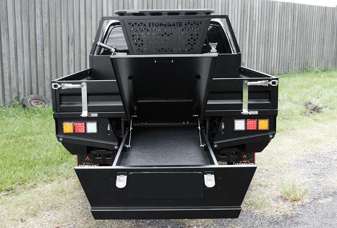 H-TRAY 07 SERIES ALUMINIUM DUAL CAB TRAY - Image 5