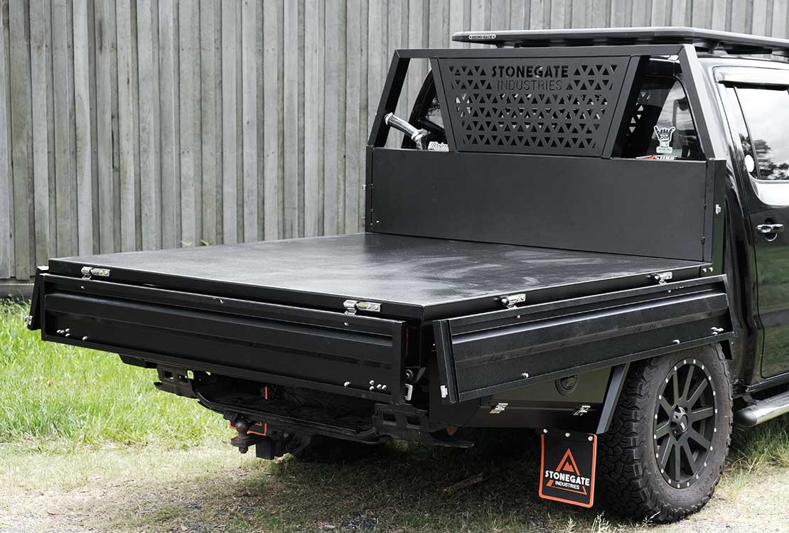 H-TRAY 07 SERIES ALUMINIUM DUAL CAB TRAY - Image 3