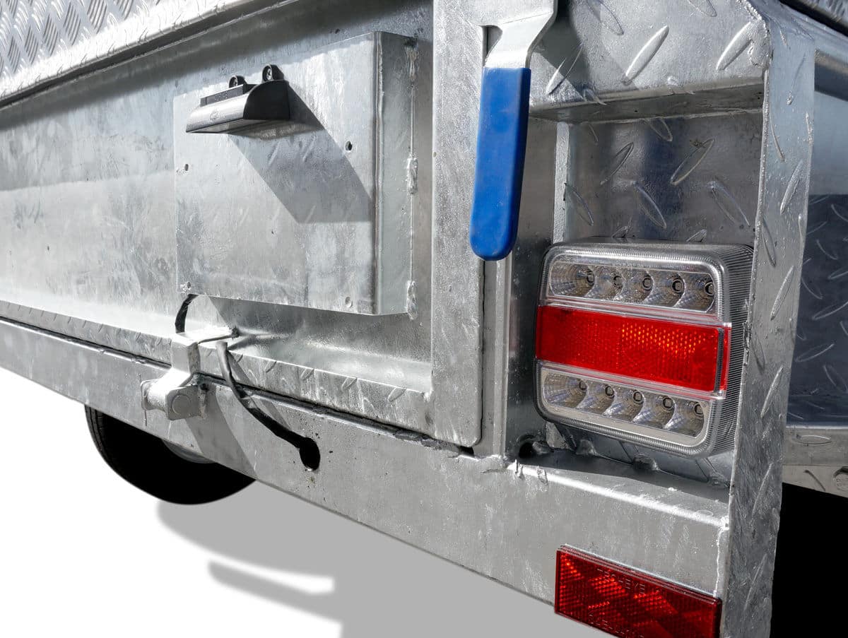 8×5 TANDEM TRADESMAN / BUILDERS TRAILER FOR SALE (ALUMINIUM CANOPY) - Image 6