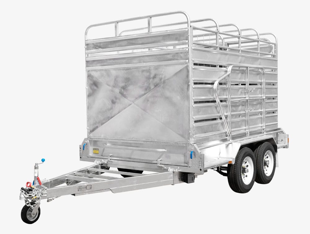 10×6 CATTLE / LIVESTOCK TRAILER FOR SALE (3500KG ATM)