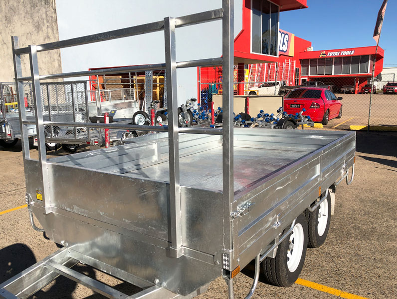 10×6.3 FLAT TOP / FLAT BED TRAILER FOR SALE (2800KG ATM) - Image 2