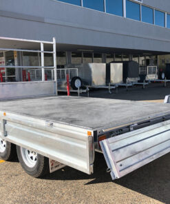 10×6.3 FLAT TOP / FLAT BED TRAILER FOR SALE (2800KG ATM) - Image 3