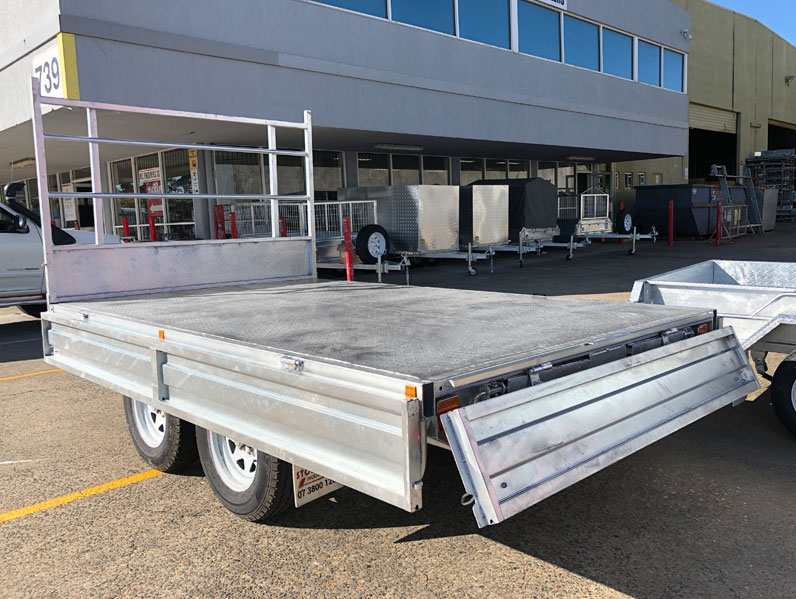 10×6.3 FLAT TOP / FLAT BED TRAILER FOR SALE (2800KG ATM) - Image 3
