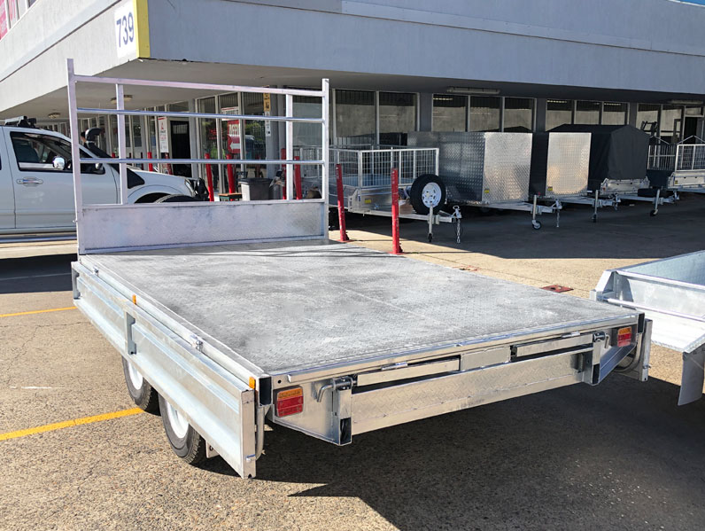 10×6.3 FLAT TOP / FLAT BED TRAILER FOR SALE (2800KG ATM) - Image 4