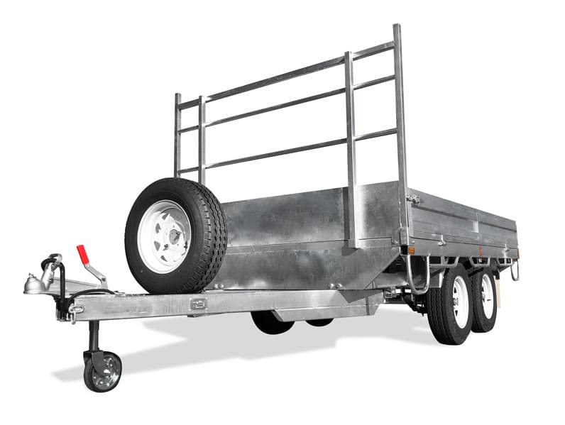 10×6.3 FLAT TOP / FLAT BED TRAILER FOR SALE (2800KG ATM) - Image 5