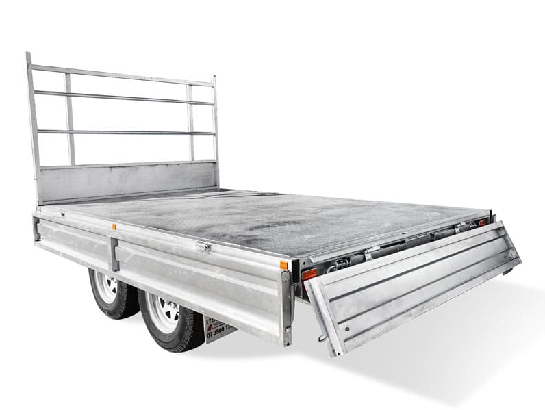 10×6.3 FLAT TOP / FLAT BED TRAILER FOR SALE (2800KG ATM) - Image 7
