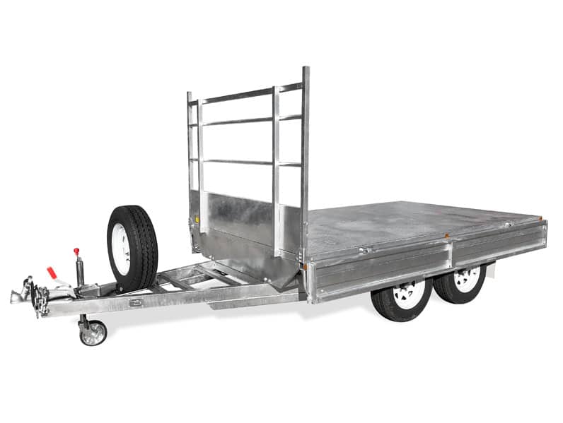 10×6.3 FLAT TOP / FLAT BED TRAILER FOR SALE (2800KG ATM) - Image 8