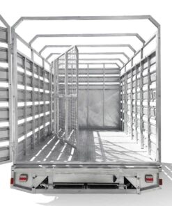 12×7 FLAT TOP CATTLE / LIVESTOCK TRAILER FOR SALE (3500KG ATM) - Image 7