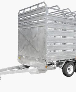 12×7 FLAT TOP CATTLE / LIVESTOCK TRAILER FOR SALE (3500KG ATM)