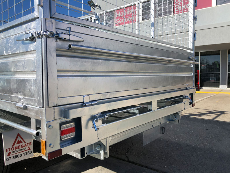 10×6 FLAT TOP HYDRAULIC TIPPER TRAILER FOR SALE (3500KG ATM) - Image 5