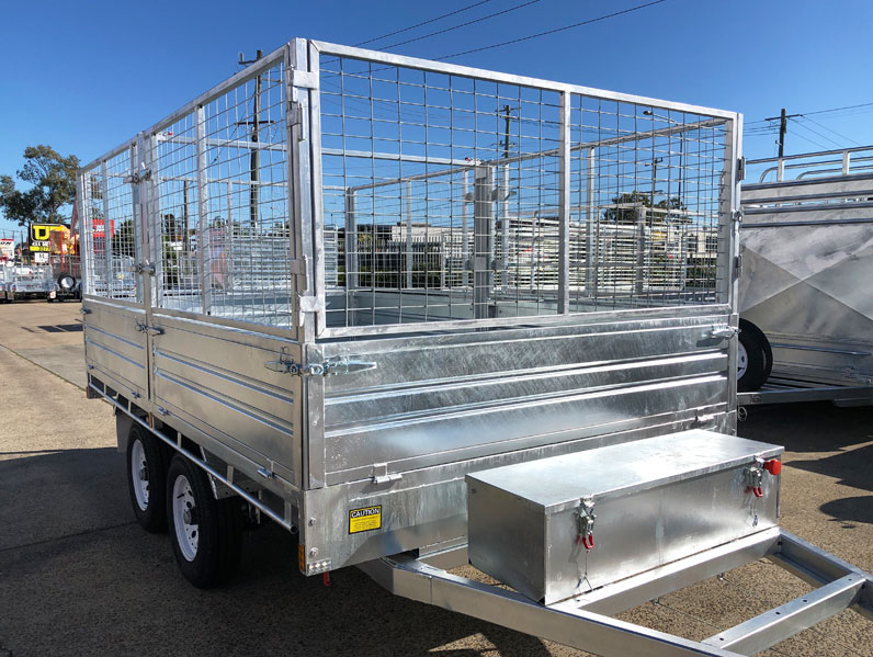 10×6 FLAT TOP HYDRAULIC TIPPER TRAILER FOR SALE (3500KG ATM) - Image 6
