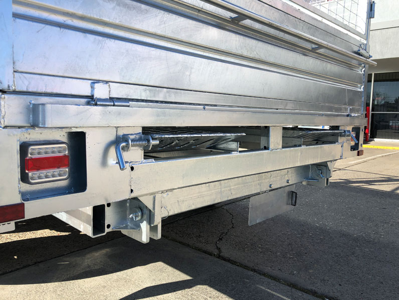 10×6 FLAT TOP HYDRAULIC TIPPER TRAILER FOR SALE (3500KG ATM) - Image 7