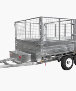 10×6 FLAT TOP HYDRAULIC TIPPER TRAILER FOR SALE (3500KG ATM)