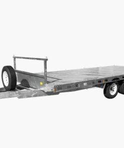 19×8 HEAVY DUTY TRI-AXLE FLAT DECK TRAILER FOR SALE