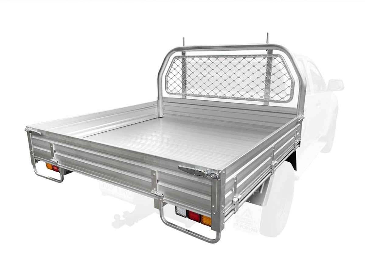 COMMERCIAL DUAL CAB ALUMINIUM UTE TRAY & CANOPY BUNDLE FOR SALE - Image 9