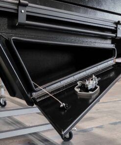 TRADIE ELITE FLAT PLATE DUAL CAB UTE TRAY & CANOPY COMBO PACKAGE BLACK POWDER-COATED - Image 5