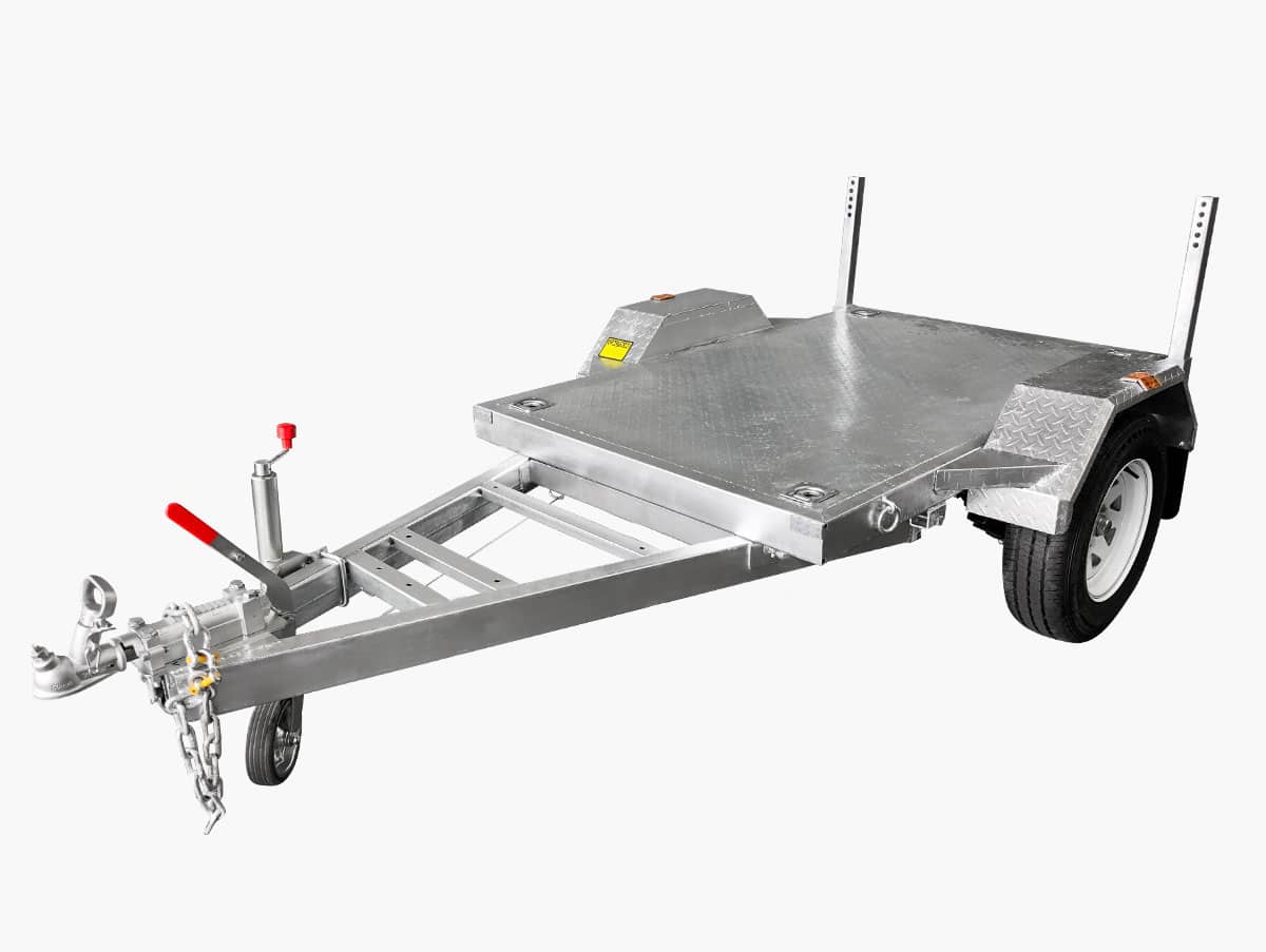 6×4 FLAT TOP TRAILER FOR SALE 1200KG ATM