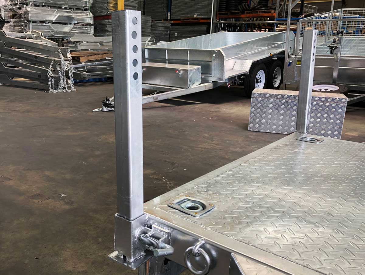 6×4 FLAT TOP TRAILER FOR SALE 1200KG ATM - Image 16