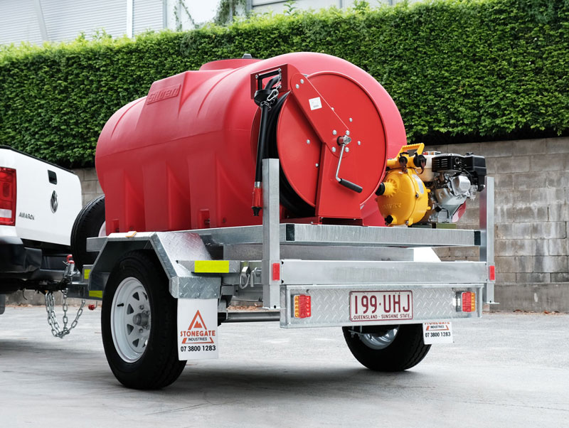 6×4 FLAT TOP TRAILER FOR SALE 1200KG ATM - Image 2