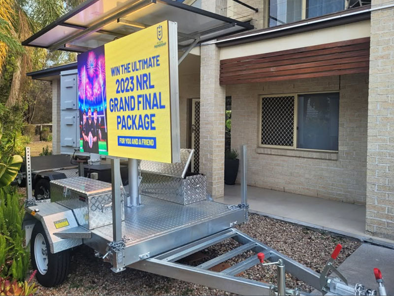 7×5 FLAT TOP TRAILER FOR SALE 1600KG ATM - Image 2