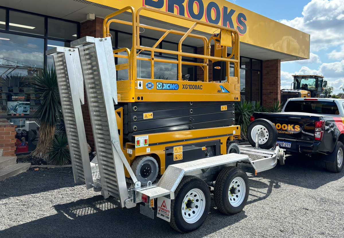 8×4 SCISSOR LIFT/PLANT TRAILER FOR SALE - Image 5