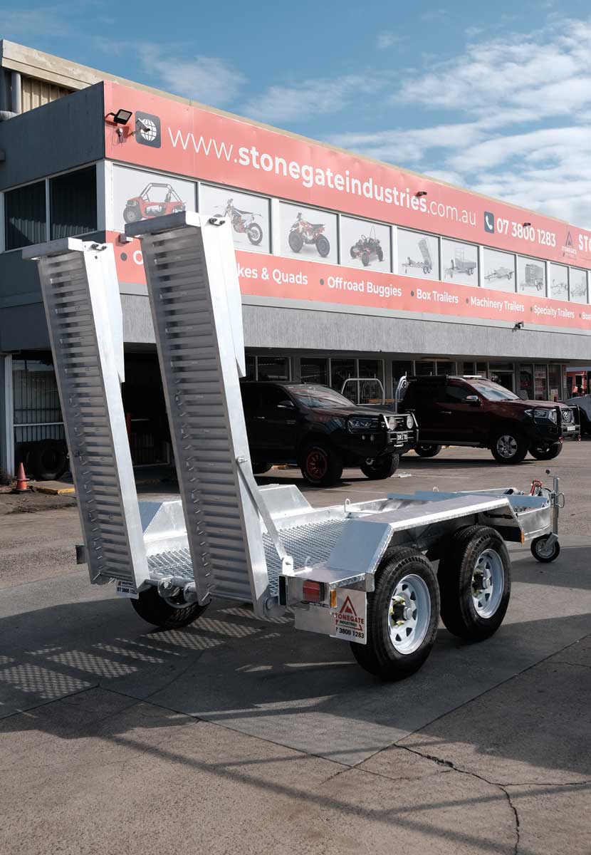 8×4 SCISSOR LIFT/PLANT TRAILER FOR SALE - Image 9
