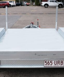 8×5 TANDEM FLAT TOP TRAILER FOR SALE - Image 3