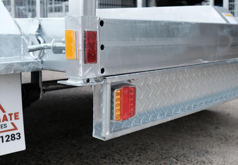 8×5 TANDEM FLAT TOP TRAILER FOR SALE - Image 5