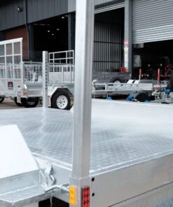 8×5 TANDEM FLAT TOP TRAILER FOR SALE - Image 7