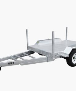 8×5 TANDEM FLAT TOP TRAILER FOR SALE