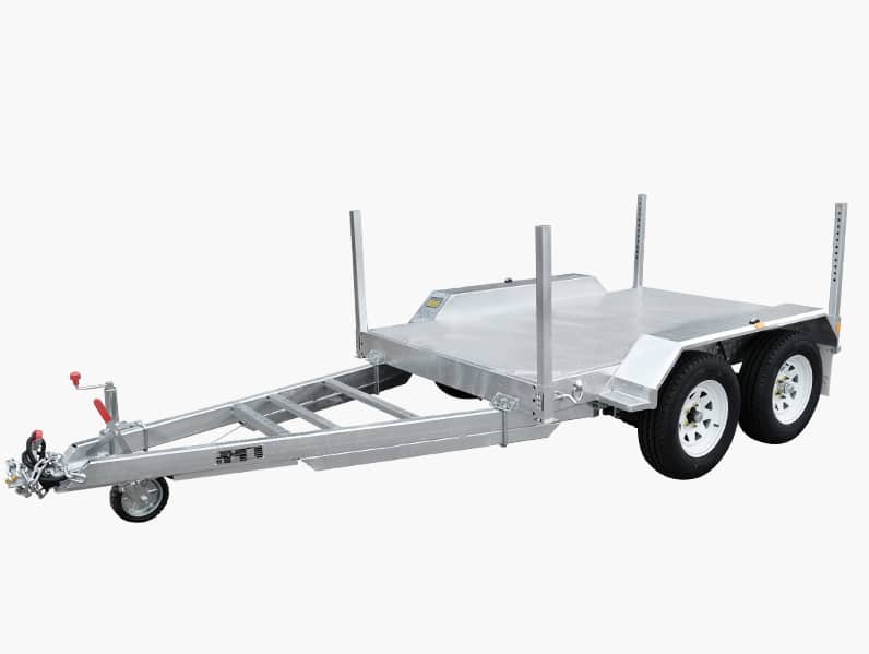 8×5 TANDEM FLAT TOP TRAILER FOR SALE