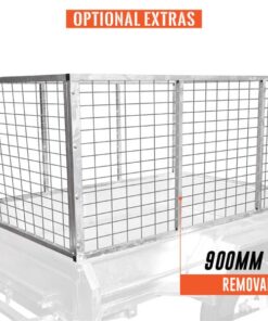 7×5 HEAVY DUTY BOX TRAILER FOR SALE (1400KG ATM) - Image 8