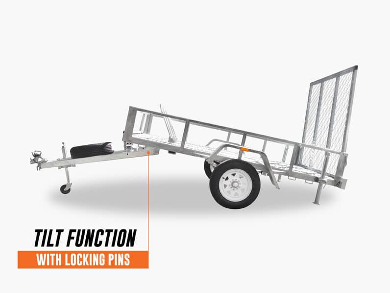 8×5 MOTORCYCLES, ATV, RIDE ON MOWER & GOLF CART TRAILER FOR SALE - Image 12