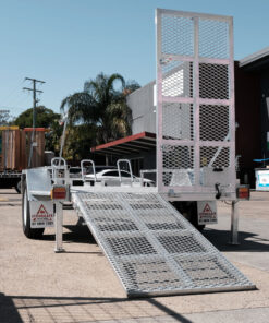 9×5 UTV ATV BUGGY MOWER MOTORCYCLE TIPPER TRAILER FOR SALE - Image 9