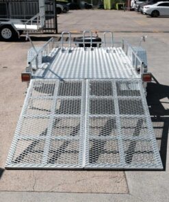 9×5 UTV ATV BUGGY MOWER MOTORCYCLE TIPPER TRAILER FOR SALE - Image 10