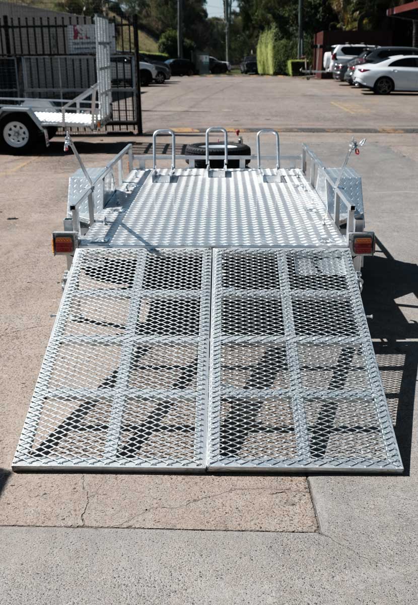 9×5 UTV ATV BUGGY MOWER MOTORCYCLE TIPPER TRAILER FOR SALE - Image 10