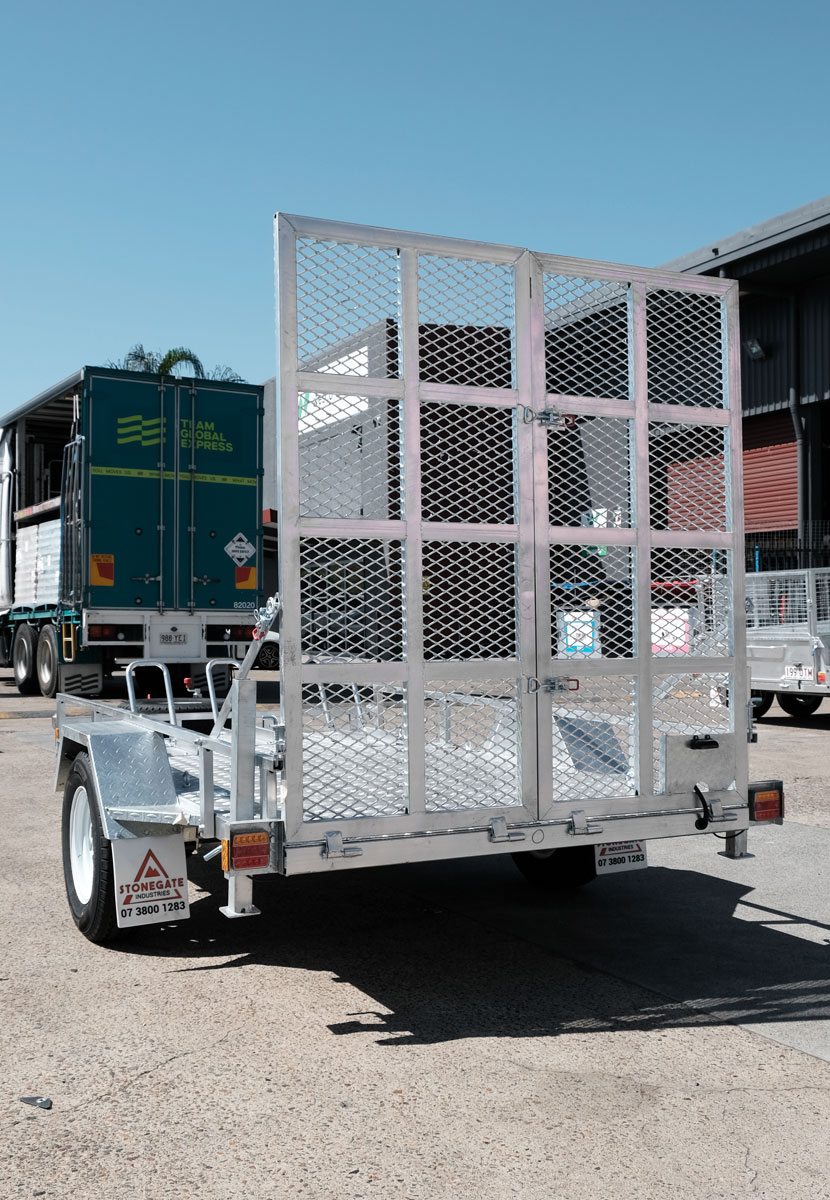 9×5 UTV ATV BUGGY MOWER MOTORCYCLE TIPPER TRAILER FOR SALE - Image 7