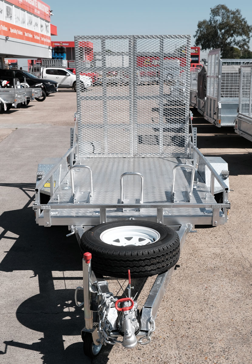 9×5 UTV ATV BUGGY MOWER MOTORCYCLE TIPPER TRAILER FOR SALE - Image 8