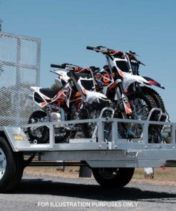 9×5 UTV ATV BUGGY MOWER MOTORCYCLE TIPPER TRAILER FOR SALE - Image 2