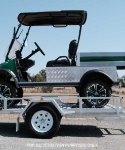 9×5 UTV ATV BUGGY MOWER MOTORCYCLE TIPPER TRAILER FOR SALE - Image 3