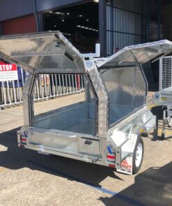Alternative view of 6×4 TRADESMAN / BUILDERS TRAILER FOR SALE (ALUMINIUM CANOPY)