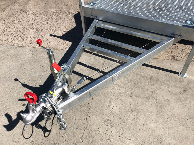 7×5 FLAT TOP TRAILER FOR SALE 1600KG ATM - Image 7