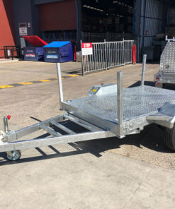 7×5 FLAT TOP TRAILER FOR SALE 1600KG ATM - Image 6