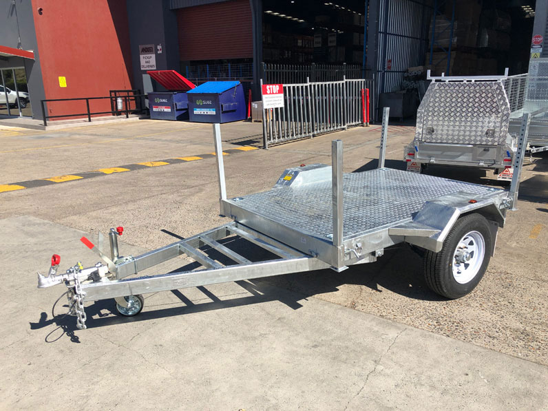 7×5 FLAT TOP TRAILER FOR SALE 1600KG ATM - Image 6