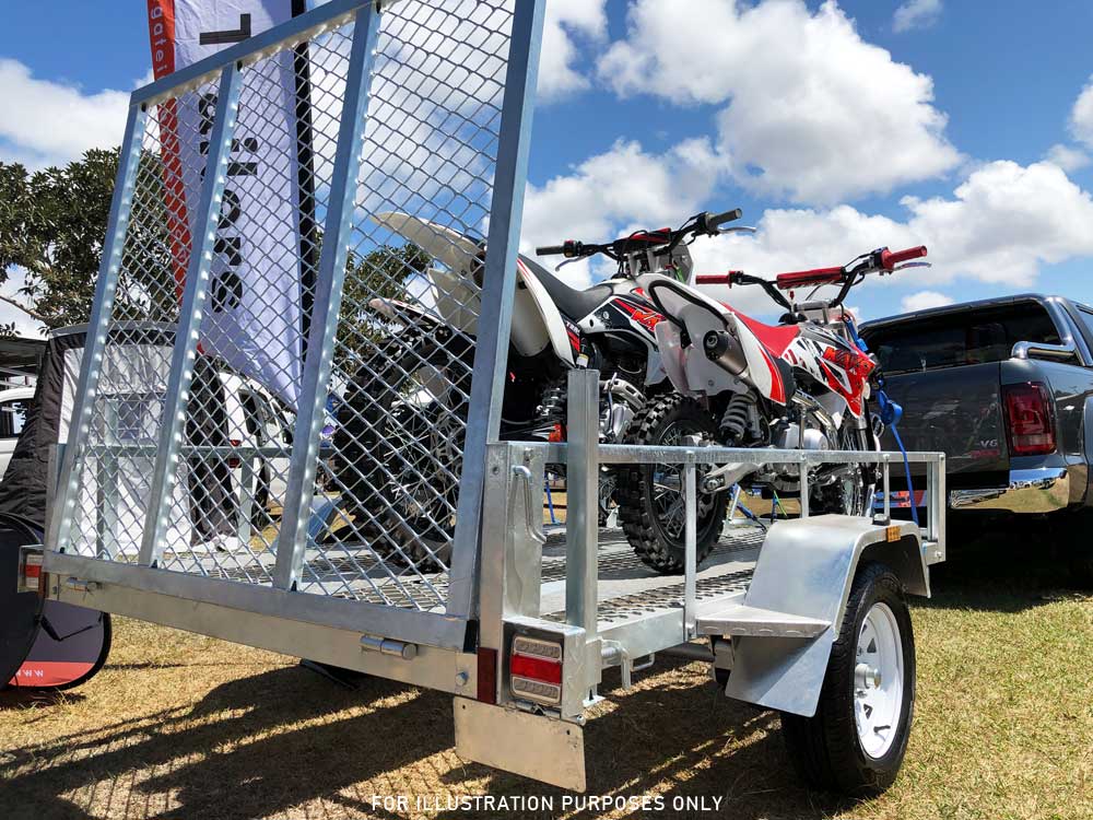 8×5 MOTORCYCLES, ATV, RIDE ON MOWER & GOLF CART TRAILER FOR SALE - Image 6