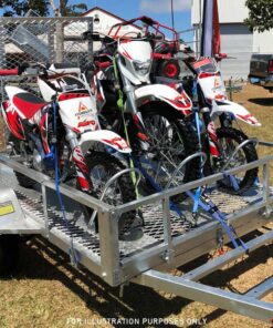 8×5 MOTORCYCLES, ATV, RIDE ON MOWER & GOLF CART TRAILER FOR SALE - Image 5