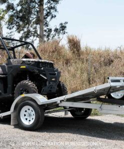 11×6 ATV UTV GOLF CART BUGGY MOWER TIPPER TRAILER FOR SALE - Image 4